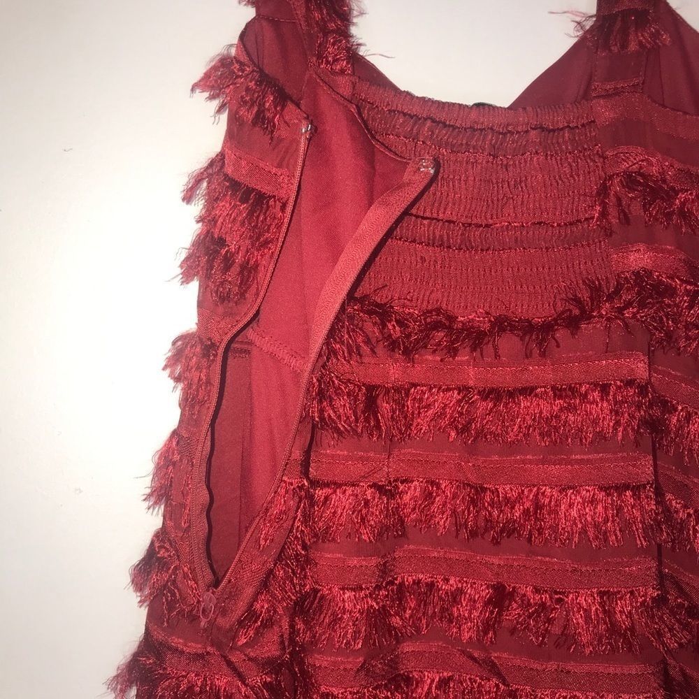 NWT Show me your MuMu aria fringe dress Large - Picture 10 of 13